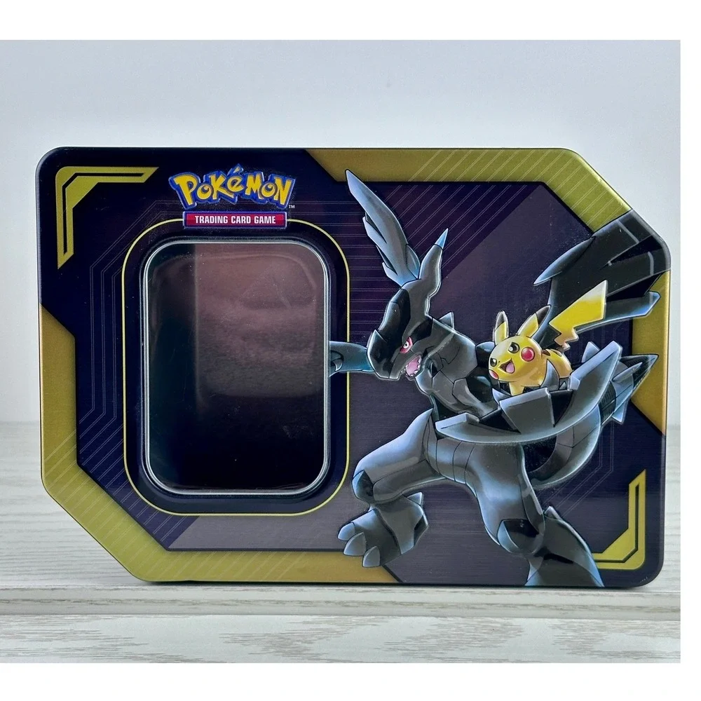 Pokemon Trading Card Game TAG TEAM Tins Zekrom GX Pikachu Collector Tin NO CARDS
